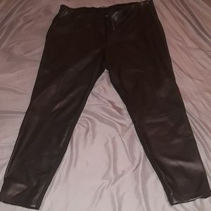 Jessica Simpson faux leather pants